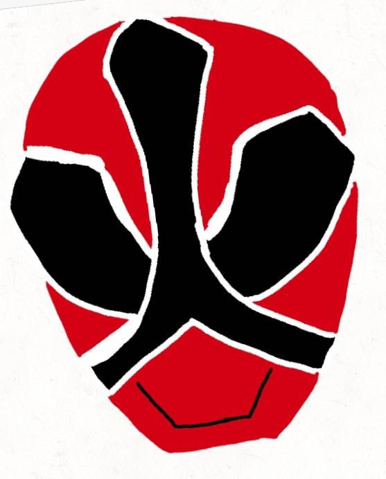 Red Samurai Ranger Helmet by Roblox20 on DeviantArt