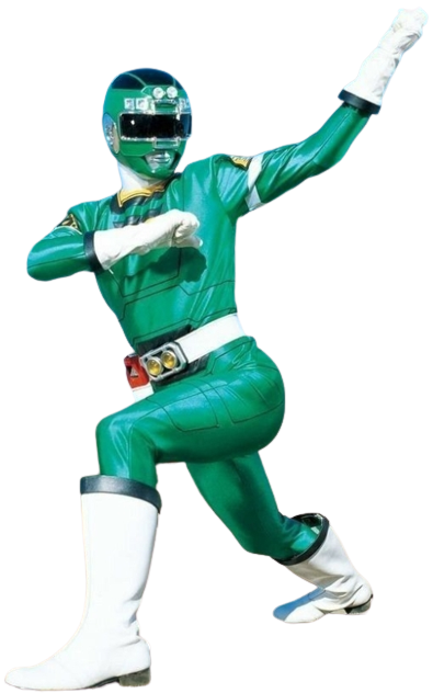 Green Turbo Ranger by ZettStuff on DeviantArt