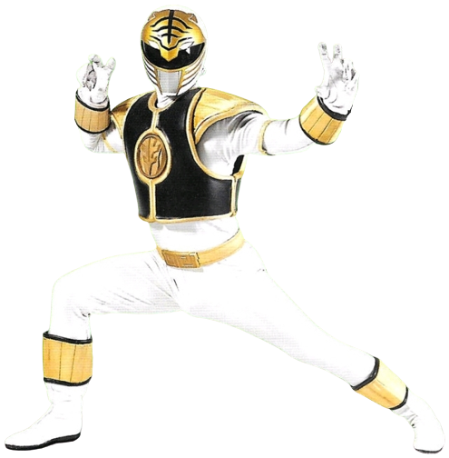 MMPR White Ranger Render by ZettStuff on DeviantArt