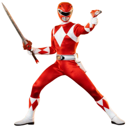 MMPR Red Ranger Render 02 by ZettStuff on DeviantArt