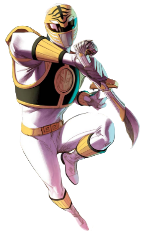 MMPR White Ranger Render 02 by ZettStuff on DeviantArt