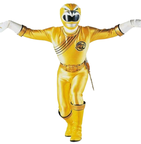 Wild Force Yellow Ranger Render by ZettStuff on DeviantArt