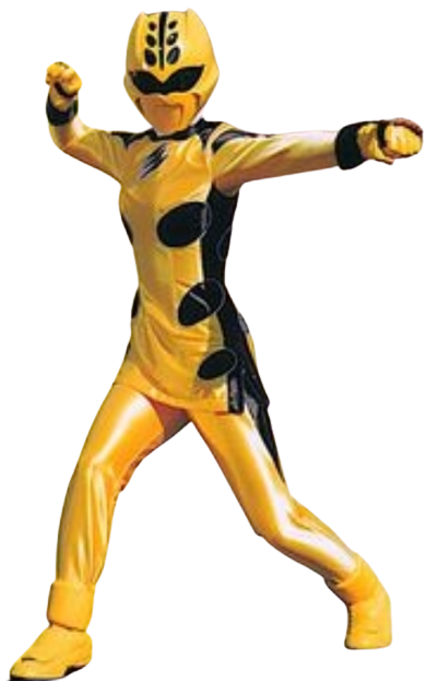 Jungle Fury Yellow Ranger Render by ZettStuff on DeviantArt