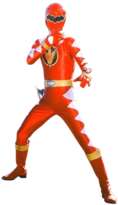Dino Thunder Red Ranger Render by ZettStuff on DeviantArt