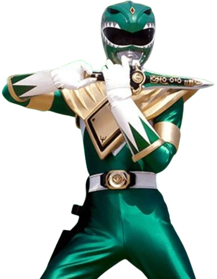 MMPR Green Ranger Render by ZettStuff on DeviantArt