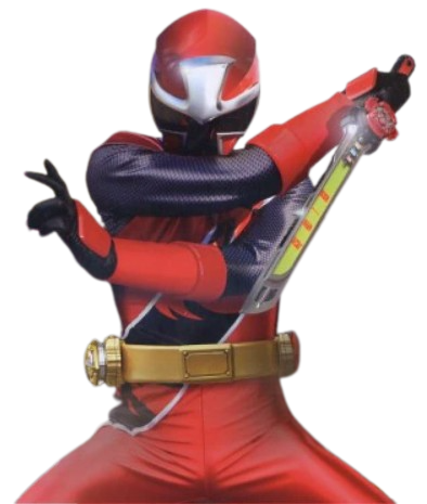 Ninja Steel Red Ranger Render by ZettStuff on DeviantArt