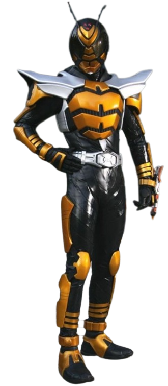 Bee X Rider Kamen Rider TheBee Rider Form Render 01 by ZettStuff on DeviantArt