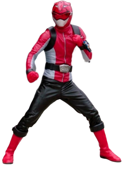 Beast Morphers Red Ranger Render 03 by ZettStuff on DeviantArt
