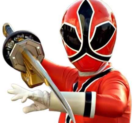 Red Samurai Ranger Render 02 by ZettStuff on DeviantArt