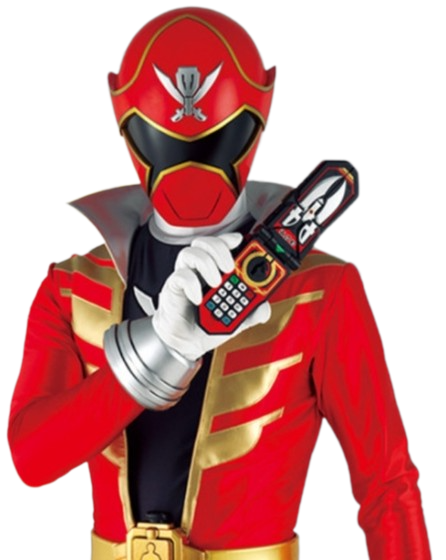 Red Goki Ranger Gokai Red Render by ZettStuff on DeviantArt