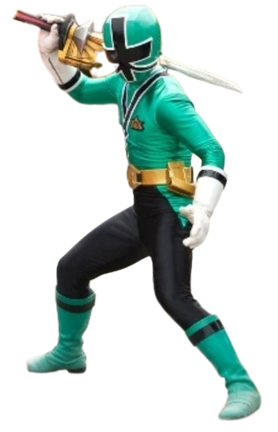 Green Samurai Ranger Render by ZettStuff on DeviantArt