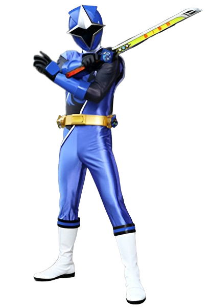 Ninja Steel Blue Ranger Render by ZettStuff on DeviantArt