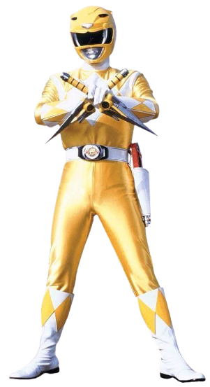 MMPR Yellow Ranger Render 03 by ZettStuff on DeviantArt