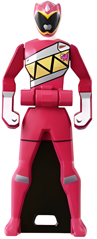 Kyoryu Pink Ranger Key by ZettStuff on DeviantArt