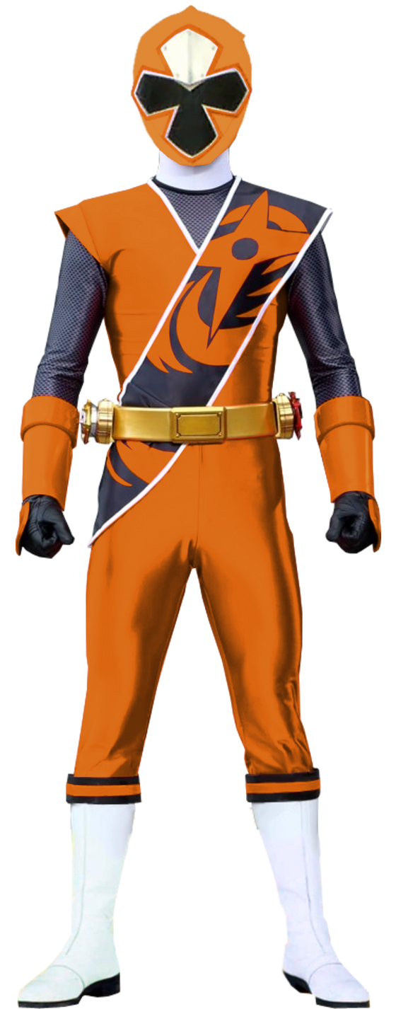 Organe Ranger Ninja Steel Orange Ranger by ZettStuff on DeviantArt