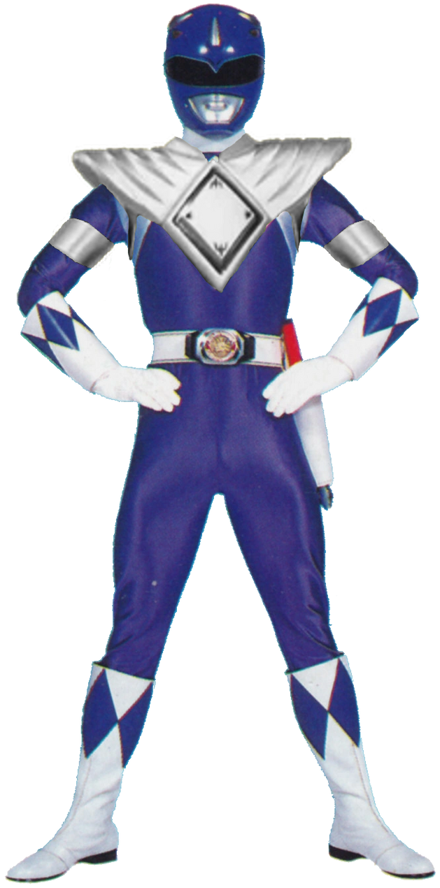 Blue Ranger Silver Armor by ZettStuff on DeviantArt