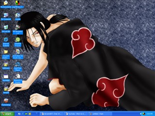 It's Itachi at my computer