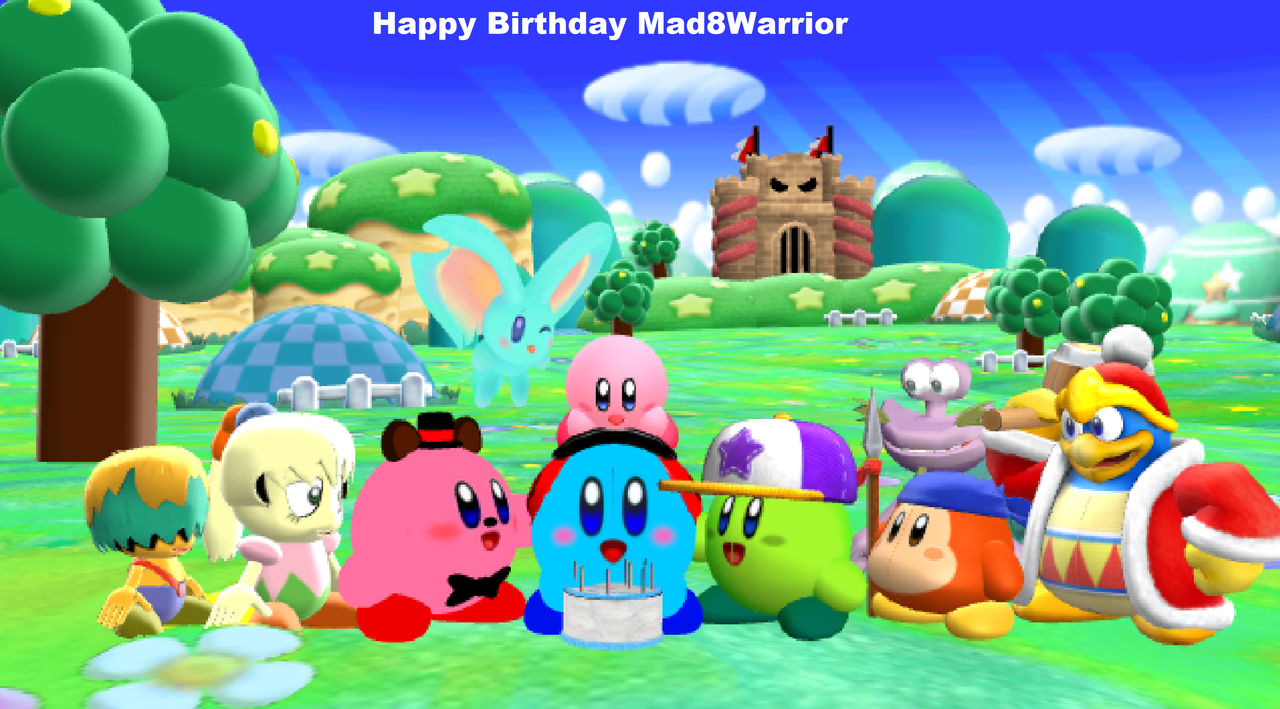 Happy Birthday Mad8Warrior by Mario1cool on DeviantArt