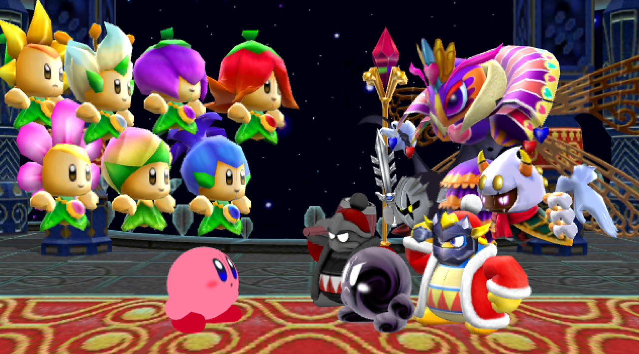 Pyribbit Kirby VS Every Triple Deluxe Boss by Mario1cool on DeviantArt