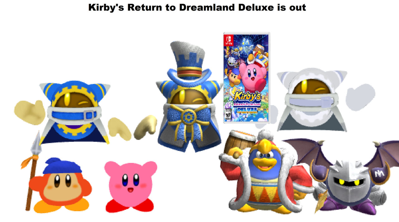 Kirby's Return to Dream Land - 10th Anniversary by Torkirby on DeviantArt