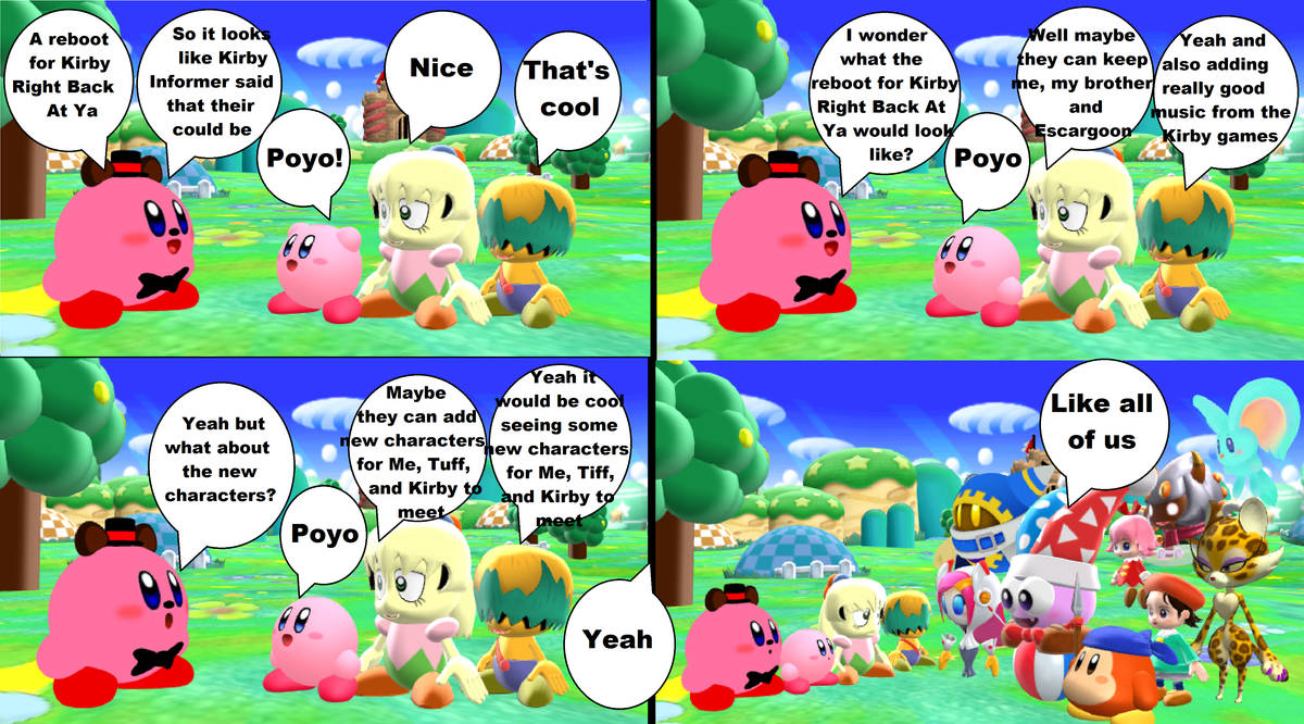 A continuation of Kirby Right Back At Ya by Mario1cool on DeviantArt