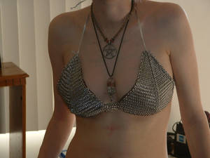 Chainmaille bikini Top 2