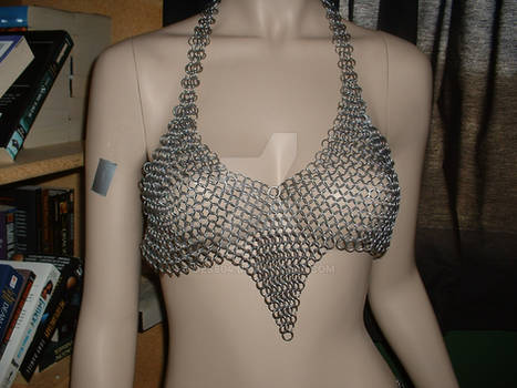 Chainmaille halter Style Top