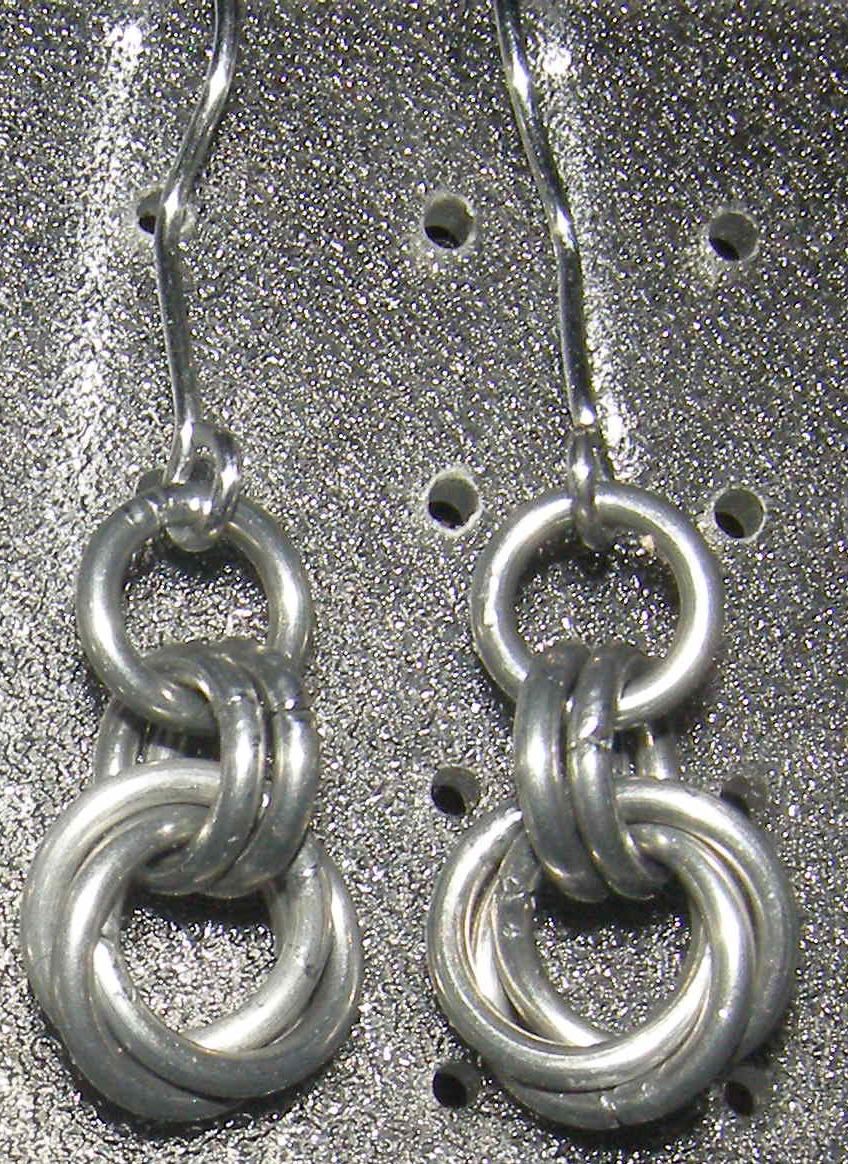 Chainmaille Earring 78