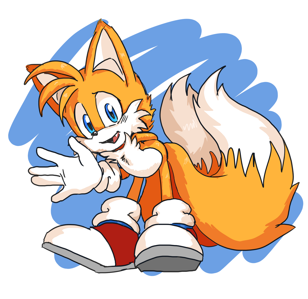 Tails Compass Tails by CandiCindy on DeviantArt