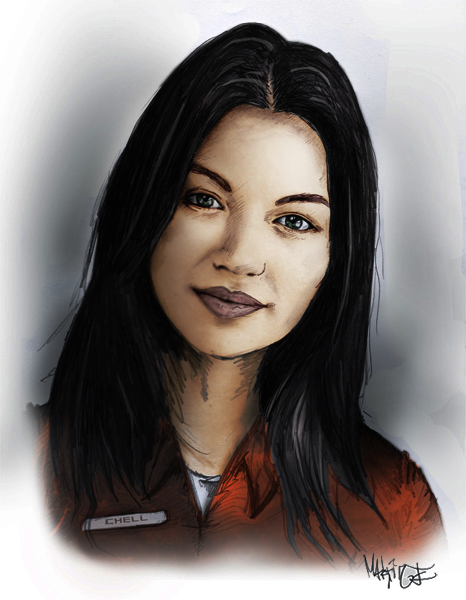 Chell from Portal by edde on DeviantArt