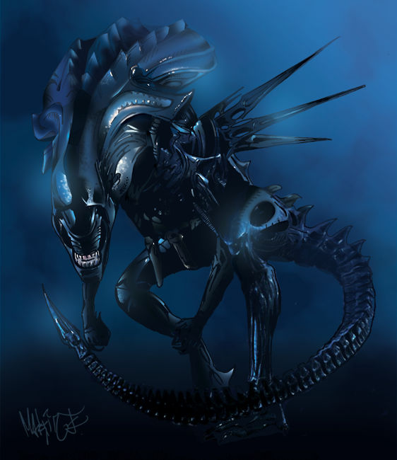 Alien Queen by edde on DeviantArt