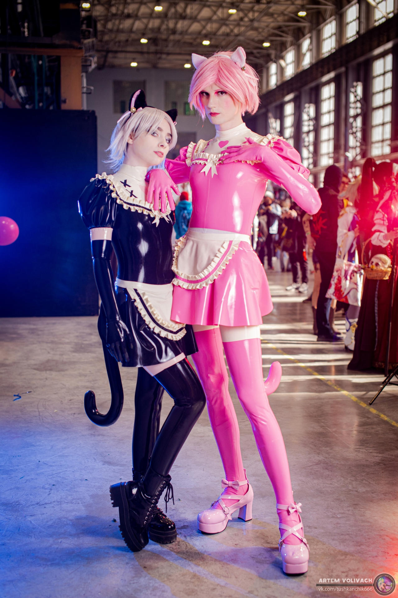 Two latex cats are better than one by ArkStranger101 on DeviantArt