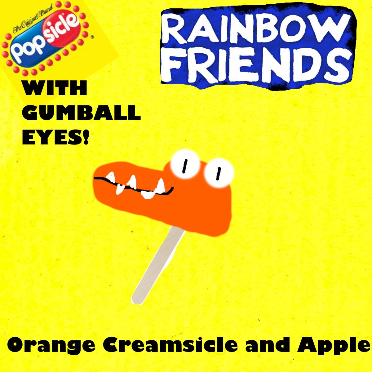 Orange(rainbow friends redesign?) by pingpongpitch965 on DeviantArt