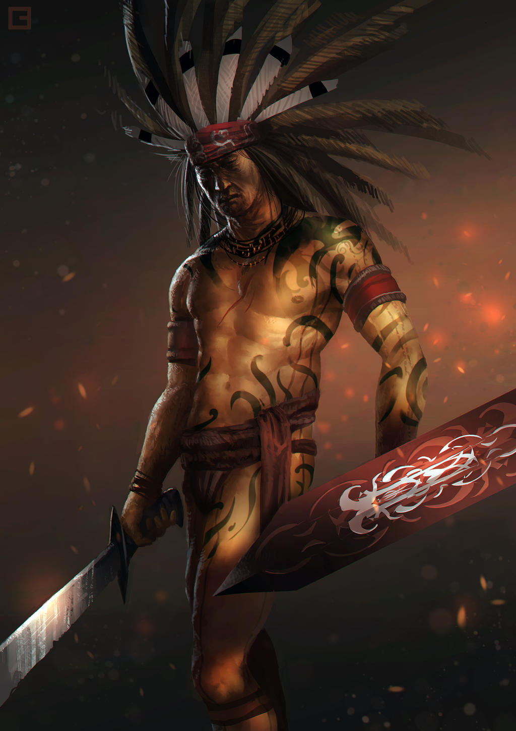 Dayak Warrior
