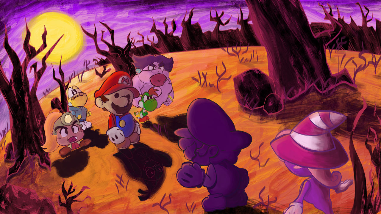 Paper Mario Rumpel fanart by MoraneZafrana on DeviantArt