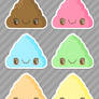Poo Stickers