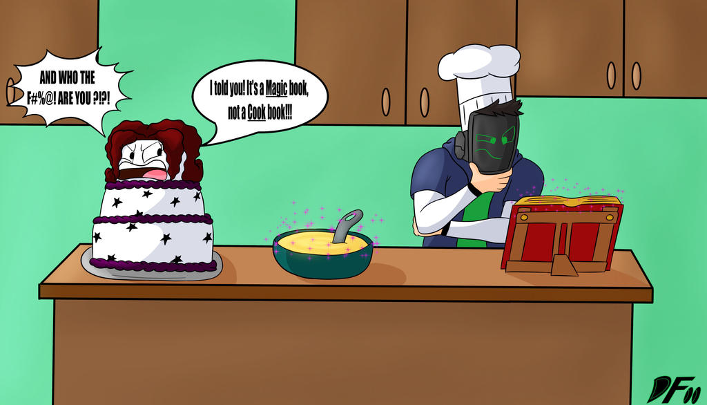 Magic Cake Deviantart How to Make a Cake by D1G1TALF4CE on DeviantArt
