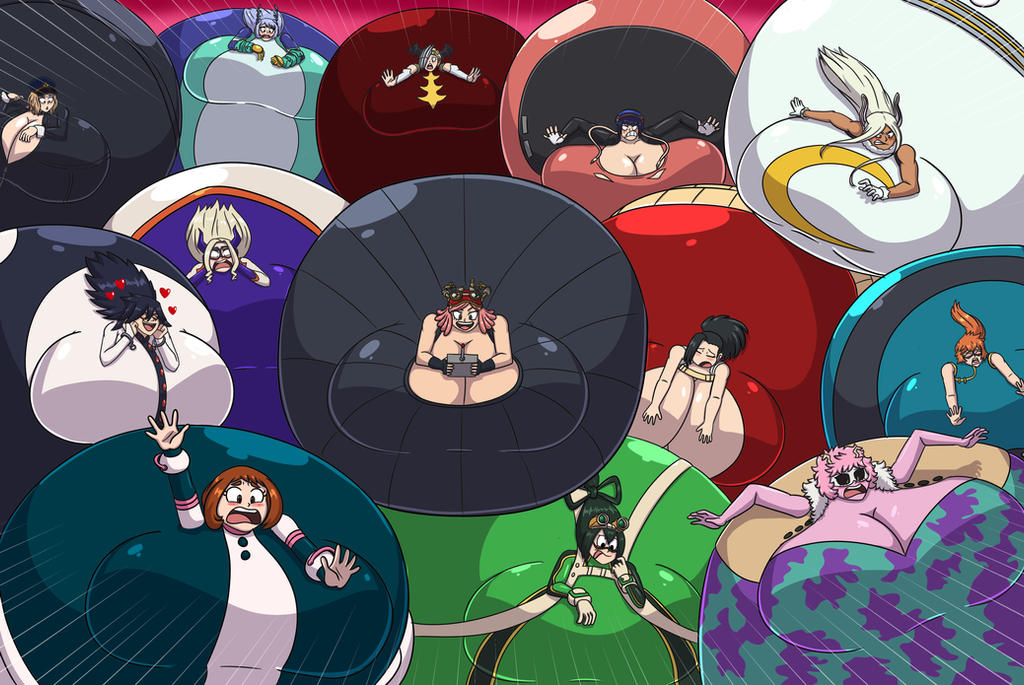 Body Inflation Mha My Hero Bloatness by D1G1TALF4CE on DeviantArt