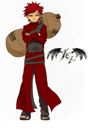 Gaara Coloured