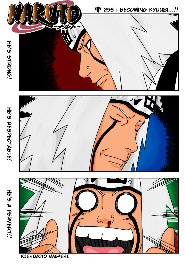 Jiraiya Chapter 295 color