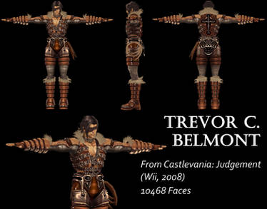 Trevor C. Belmont 3D Model, CJ