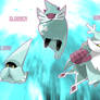 pokemon ancient time - Glome , Glodden and Goblage