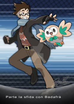 Pokemon trainer : Me and Rowlet