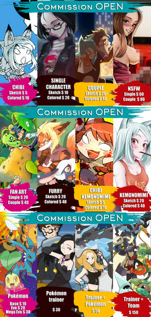 Commissions OPEN