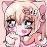 Cute Pink Catgirl