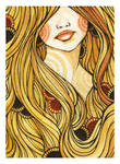 Girl with the Golden Hair by rhuu