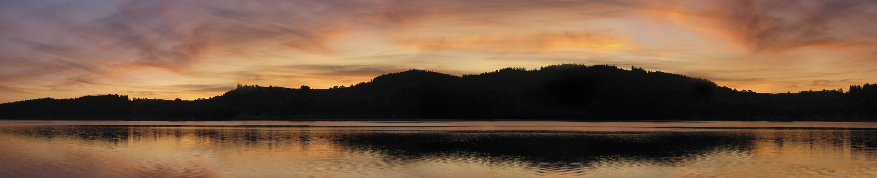 Lipno Lake panorama