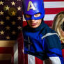 Miss Marvel and Captain America