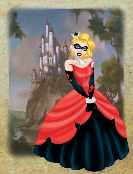 Disney Princess Harley Quinn