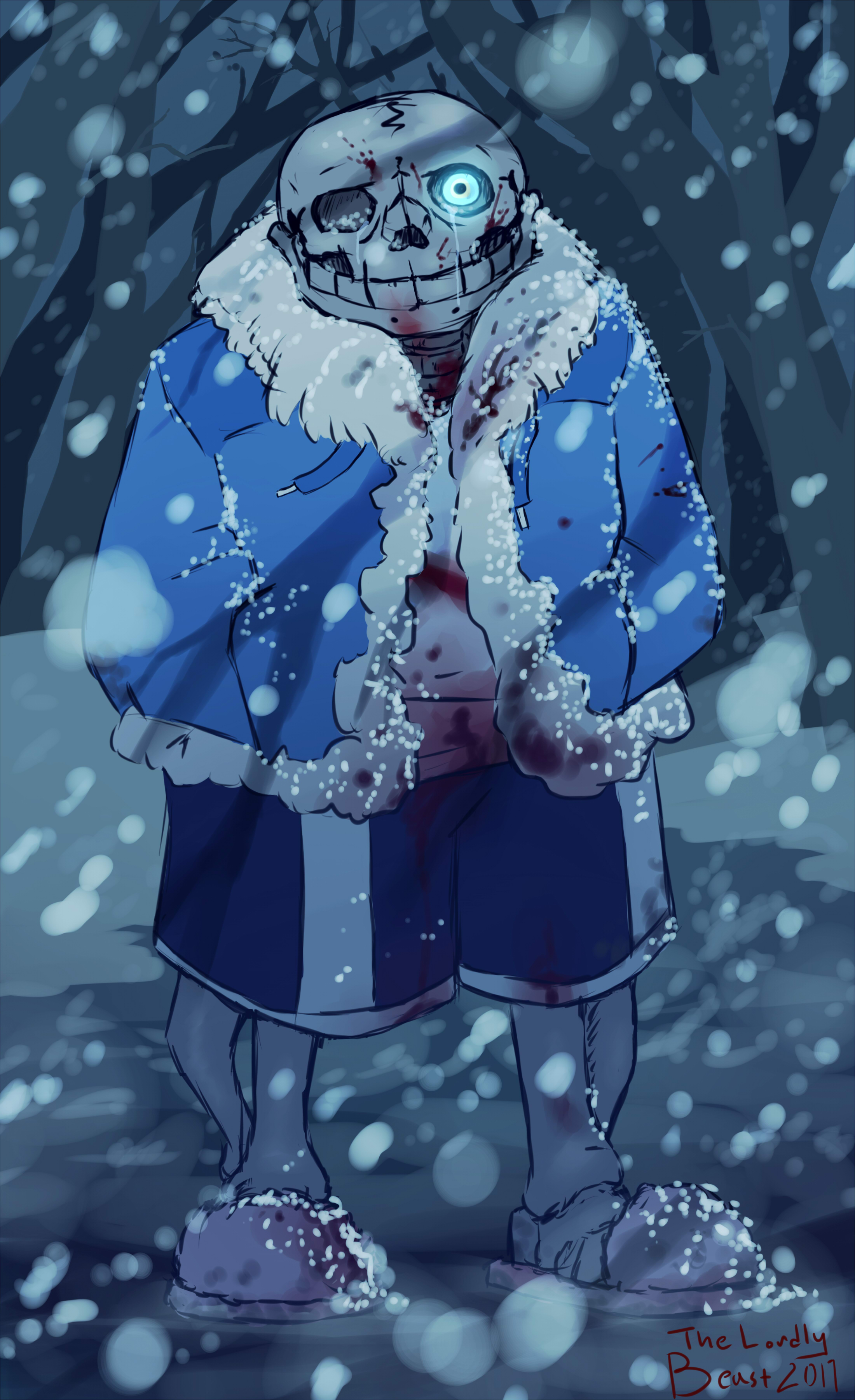 Sans - remake by TheLordlyBeast on DeviantArt